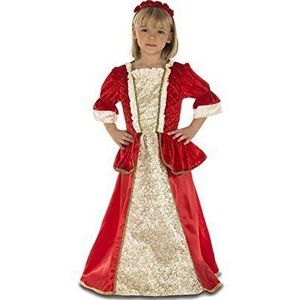Viving Costumes kostuum rode prinses, 1-2 A, meerkleurig, 1-2 jaar (204101)