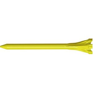 Champ Golf Fly Tee 30 stuks – geel, 70 mm