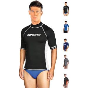 MEN RASH GUARD MAN RASH GUARD - BLACK/WHITE, S/2 (48)