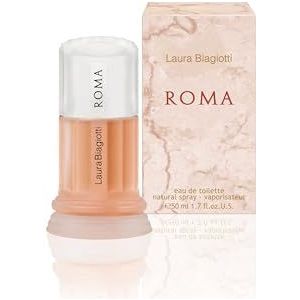 Laura Biagiotti Roma EDT-spray voor dames, 0,28 kg, 50 ml (verpakking van 1)