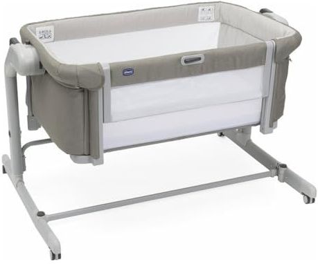 Chicco - Next2Me Magic Evo - Wieg - Beige - Inclusief Matras en Reistas