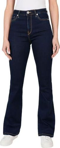 Pepe Jeans - Flare Hw Pl204733 - Jeans - Blauw - 26W/32L