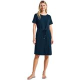 Street One - 1408928 - Jerseyjurk - Navy Blauw - Met Trekkoord