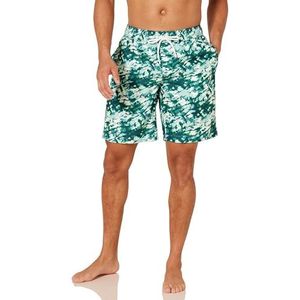 Amazon Essentials Heren 9"" sneldrogende zwembroek, Aqua Green Tie Dye, XS