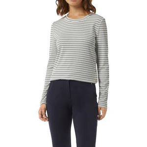 comma - T-Shirt - Lange Mouwen - Glittergebreide Details