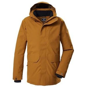 killtec - 43331-000 KOW 85 MN PRK - Parka - Cognac - Functioneel met Afneembare Capuchon