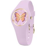 Ice-Watch - ICE fantasia Butterfly lilac - Paars Meisjeshorloge met kunststof band - 021952 (Extra small)