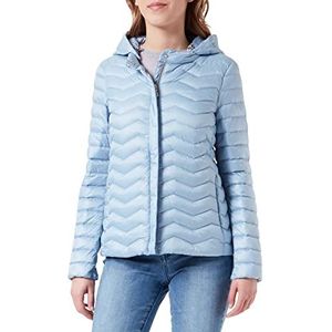 Geox Dames D Jaysen Jacket, Dusty Blue, 40, Dusty Blue, 40