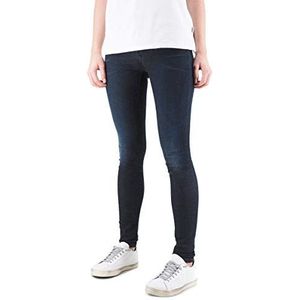 Replay New Luz Skinny Fit Hyperflex Cloud Damesjeans met stretch, blauw (Dark Blue 0071), 23W / 32L