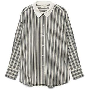 Vero Moda - Awparina - Overhemd - Lange Mouwen - Losse Pasvorm - 100% Biologisch Katoen