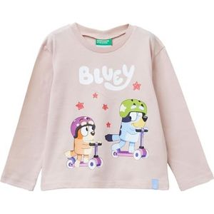 United Colors of Benetton T-shirt M/L, Roze, 3 jaar