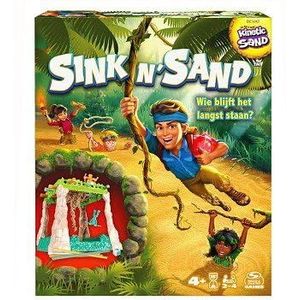 Sink N' Sand - Familiebordspel met Kinetic Sand-drijfzand - Nederlandse versie