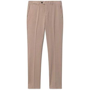 Hackett London Sanderson Chino herenbroek, Bruin (8hwoatmeal), 33W / 34L