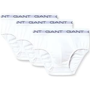 GANT Jongens Slip (set van 3), wit, 176 cm