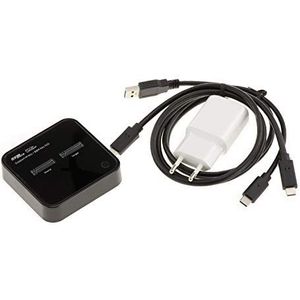KALEA-INFORMATIQUE USB-dockingstation voor 2 SSD M2 NGFF NVMe. USB3.2 Gen2 10GB koppeling. Dock met CLONAGE-functie