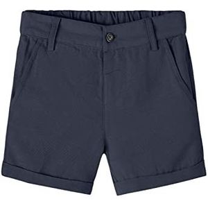 NAME IT Nmmfaher shorts voor jongens, Dark Sapphire, 110 cm