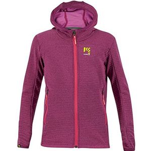 KARPOS NUVOLAU K F-Zip H. Lang shirt, Raspberry Radiance, 8 jaar kinderen, Raspberry Radiance, 8 jaar