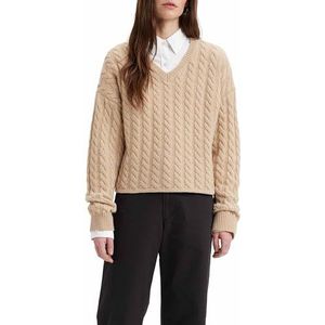 Levi's dames rae trui Sweatshirt (1 pak), Macadamia, M