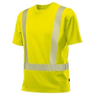 BP 2131 260 unisex T-shirt van duurzaam gemengd weefsel waarschuwingsgeel, maat 4XL