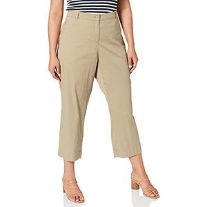 BRAX Dames Style Maine S Culotte in katoenmix broek, Kaki, 38W / 30L