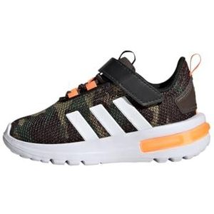 adidas Racer TR23 Sneaker uniseks-baby, shadow olive/ftwr white/screaming orange, 19 EU