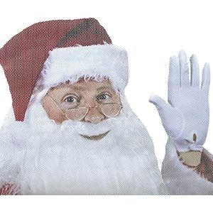 Thumbs Up Ride With Santa - raamsticker ""Nikolaus"" auto raamsticker