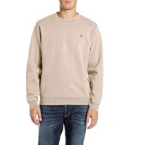 Replay Sweatshirt voor heren zonder capuchon, 803 Light Taupe, S