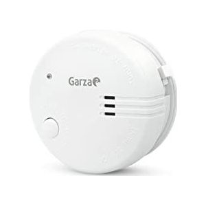 Garza 430048 Power Mini rookmelder met alarm, 1 stuks, wit