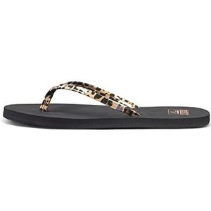 Reef Vrouwen Bliss Nights Flip-Flop, Classic Leopard, 6 UK, Klassieke luipaard, 38.5 EU