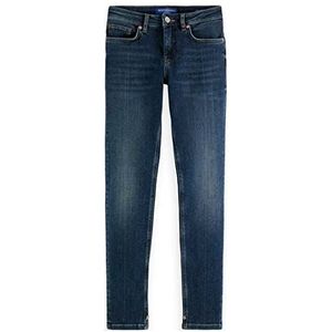 Scotch & Soda Seasonal Essentials Bohemienne Skinny Ruby Blue Jeans voor dames, Robijn Blue 4947, 24W x 30L