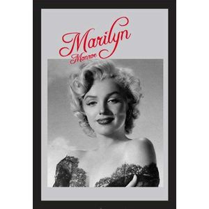 empireposter – Monroe, Marilyn – sexy – afmetingen (cm), ca. 20x30 - Bedrukte spiegel, NIEUW - beschrijving: - Bedrukte wandspiegel met zwart kunststof frame in houtlook -