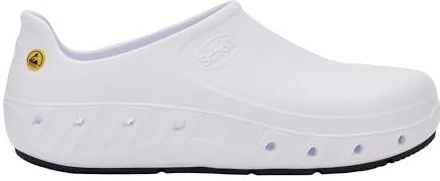 Scholl - Ultragrip - Instapper - White - EVA Rubber - Antislip ESD-gecertificeerd