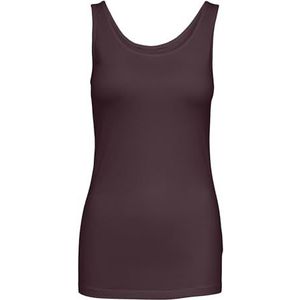 JDY - JDYAVA - Blousetop - Wijnrood - Mouwloos