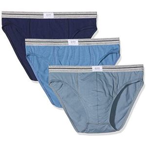 Dim Ultra-Resist herenslip, katoen, stretch, 3 stuks, Jeans Blauw/Muis Grijs/Denim Blauw, XXL