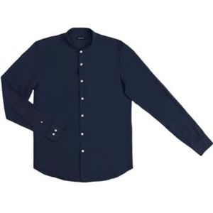 Gianni Lupo GL7676S-S23 hemd, blauw, XS heren, Blauw