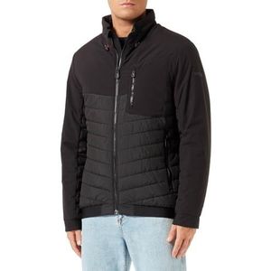 bugatti Herenblouson, zwart-50, 52