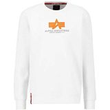 Alpha Industries - Basic Rubber - Sweatshirt - Katoen - Ronde Hals, Zonder Capuchon