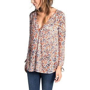 Esprit Regular Fit blouse voor dames met bloemenprint