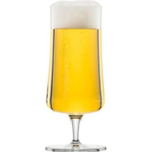 Schott Zwiesel Beer Basic Pils glazen set 4 stuks glas in de kleur kristal 0,3L, afmetingen: 7,6cm x 7,6cm x 17,8cm, 130006