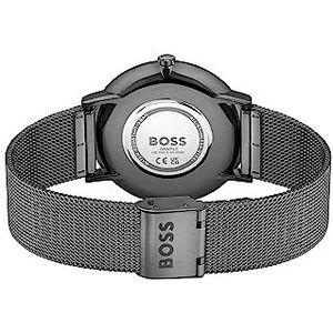 BOSS Herenhorloge analoog kwarts met armband van roestvrij staal 01513826