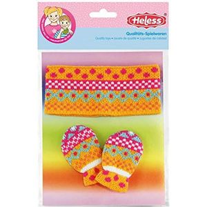 Heless 1811 - wanten en hoofdband Jolly, maat 28-35 cm