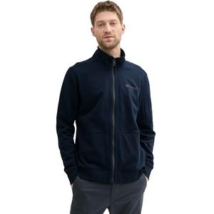 TOM TAILOR Sweatshirt voor heren, 10668 - Sky Captain Blue, XXL