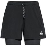 Odlo Essentials 3 inch_323071 Hardloopschoenen 2-in-1-2-in-1 shorts voor dames