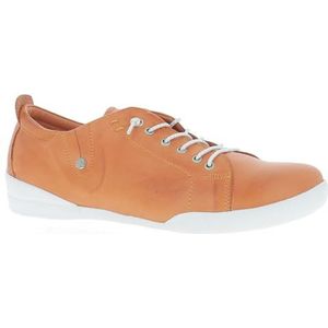 Andrea Conti Damessneakers, oranje (papaya), 35 EU