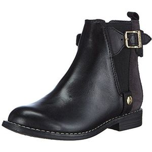 Tommy Hilfiger Aubrey 2C Chelsea boots voor meisjes, Zwart 990, 32 EU