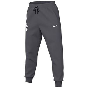 Nike Broek Tottenham Hotspur Heren Sportswear Tech FLC Jgr Pant, Donkergrijs/Wit, FN8491-021, S