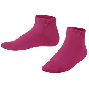 FALKE Uniseks-kind Korte sokken Family K SN Duurzaam Katoen Kort eenkleurig 1 Paar, Paars (Fuchsia 8856) nieuw - milieuvriendelijk, 35-38
