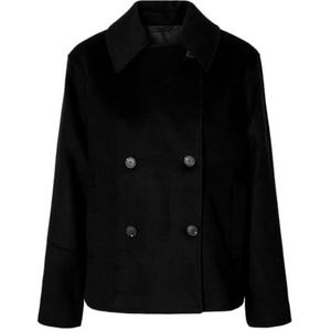 Selected Femme - ALMA - Damesjack - Wolmix - Regular Fit - Effen