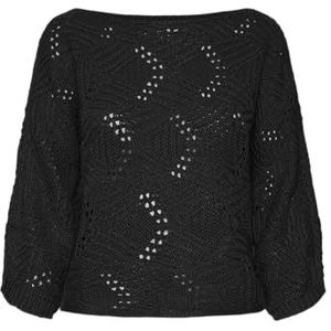 VERO MODA Trui 'VMGIGI'  zwart