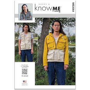 KNOW ME ME2064BB Herenjas en vest van Donny Q BB (44-46-48-50-52)